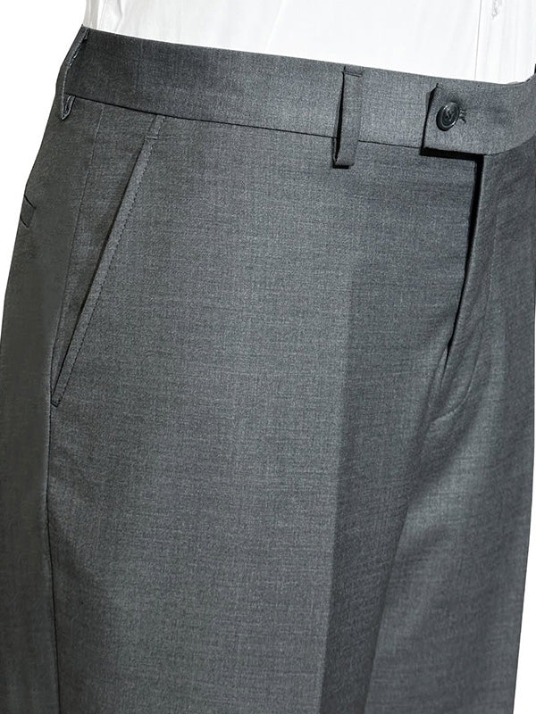 Gray 2-piece double-breasted Peak Lapel suit