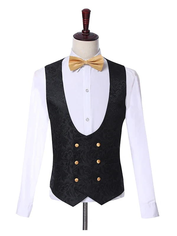 Jacquard Shawl Lapel 2-piece Tuxedo