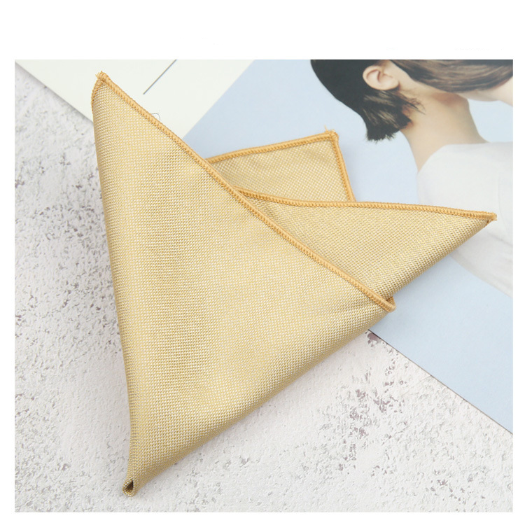 Men’s Champagne Pocket Square
