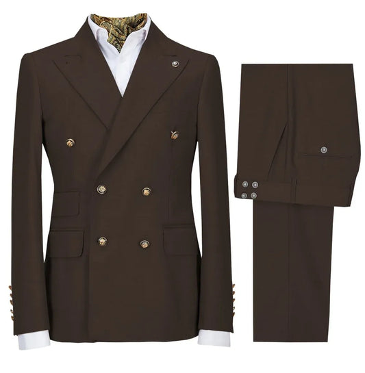 Double-breasted 2-piece Suit