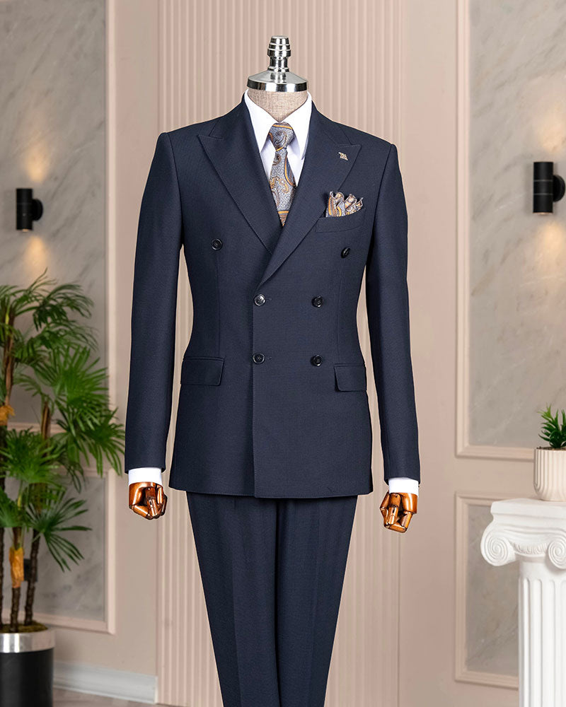 Men's Double-breasted 2-piece Suit