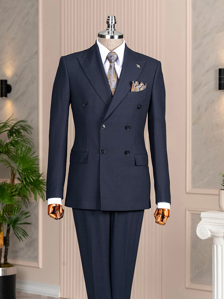 Men's Double-breasted 2-piece Suit
