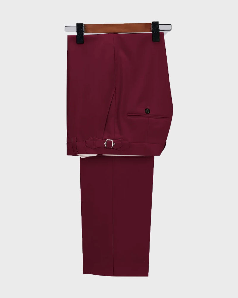 One-button Peak Lapel 2-piece Suit