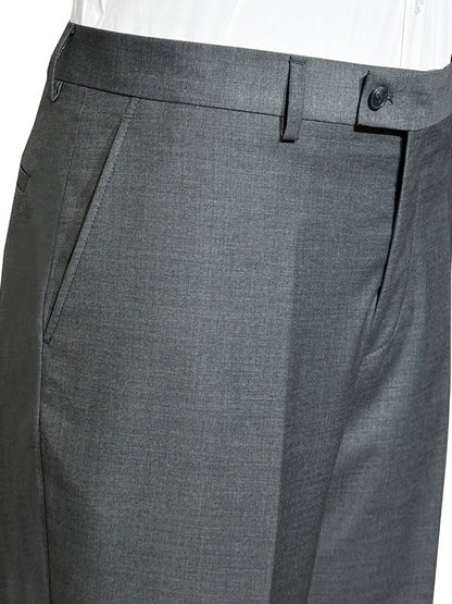Gray 2-piece double-breasted Peak Lapel suit