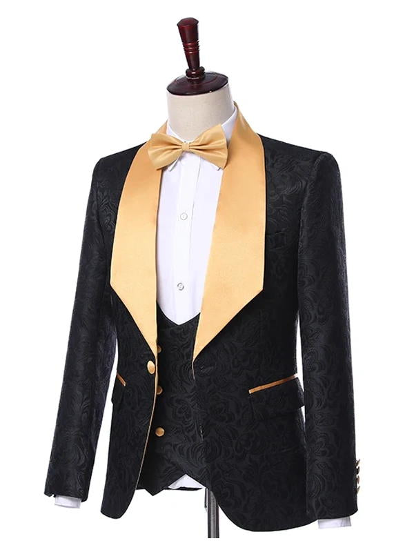 Jacquard Shawl Lapel 2-piece Tuxedo