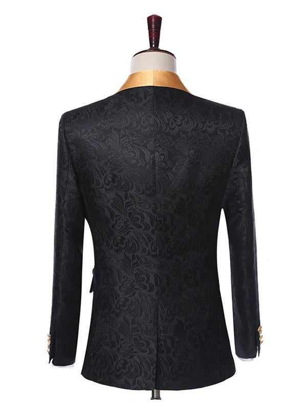 Jacquard Shawl Lapel 2-piece Tuxedo
