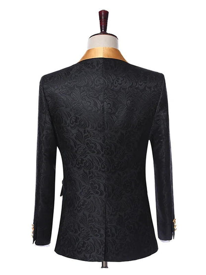 Jacquard Shawl Lapel 2-piece Tuxedo