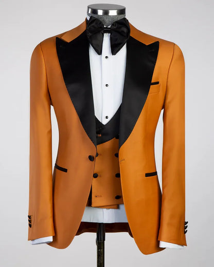 Peak Lapel 3-piece Tuxedo