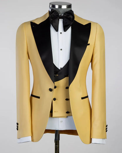 Peak Lapel 3-piece Tuxedo