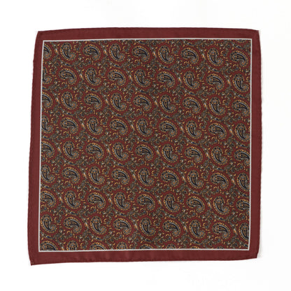 Men’s Coffee Pattern Pocket Square