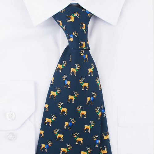 Men’s Vintage Green Printed Tie