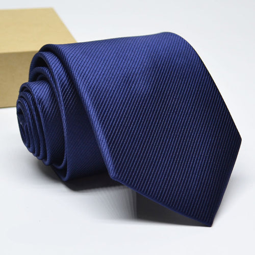 Men’s Casual & Formal 1200-Stitch High-Density Blue Tie