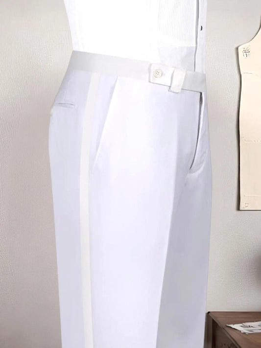 Men’s White Shawl Lapel Tuxedo Prom & Wedding Suit