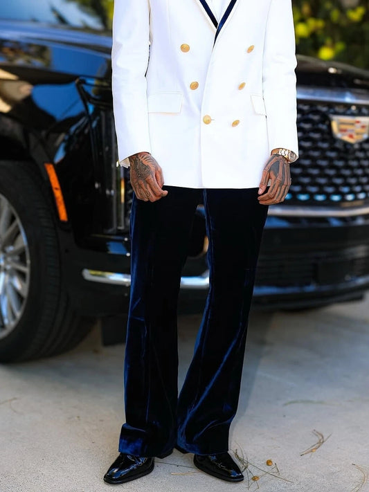 White Luxury Prom Tuxedo for Men – Slim Fit Statement Suit