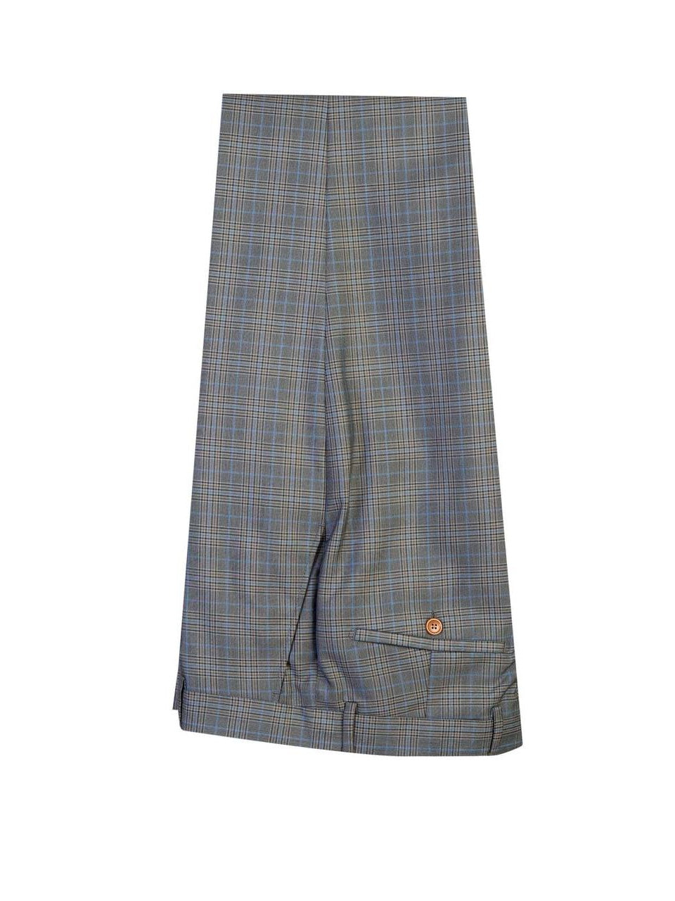Grey Plaid Prom Suit for Men – Sharp Statement Style