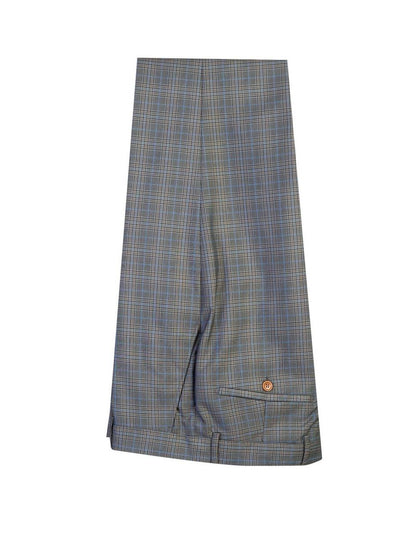 Grey Plaid Prom Suit for Men – Sharp Statement Style