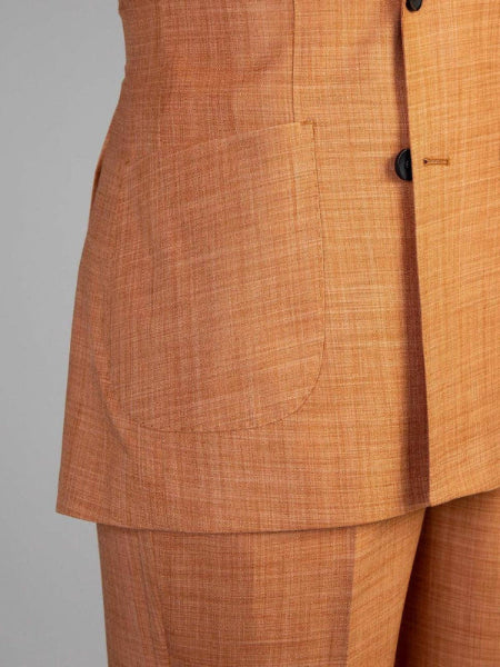 Orange Prom Suit for Men – Bold Double Breasted Statement Style