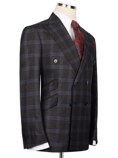Black Plaid Prom Suit for Men – Sharp Statement Style