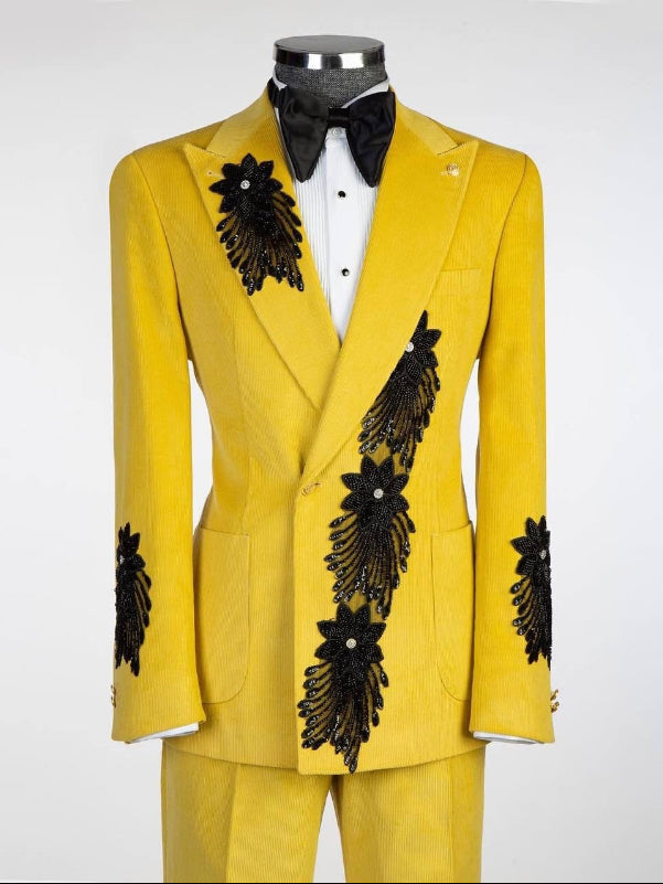 Men’s Yellow Statement Suit