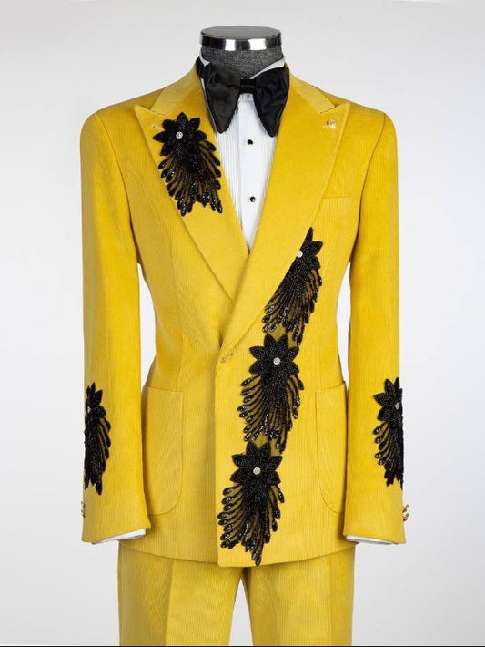 Men’s Yellow Statement Suit