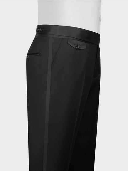 Peak Lapel Double-breasted 2-piece Suit