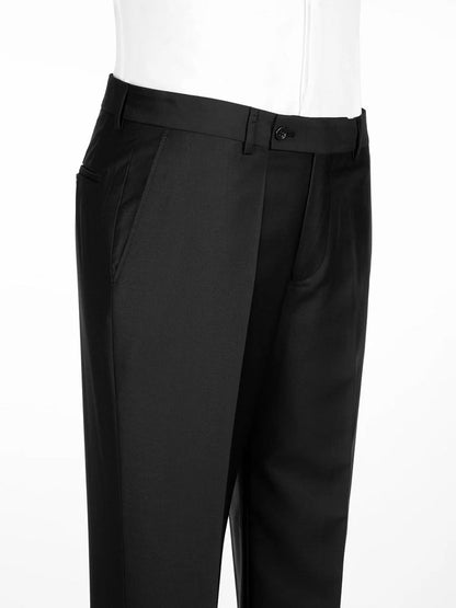 Double-breasted 2-piece Suit in Black