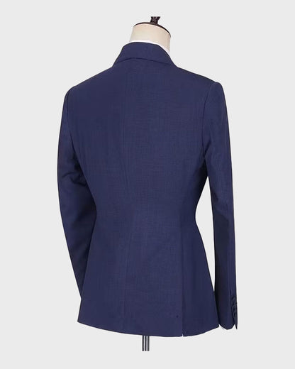 One-button Peak Lapel 2-piece Suit