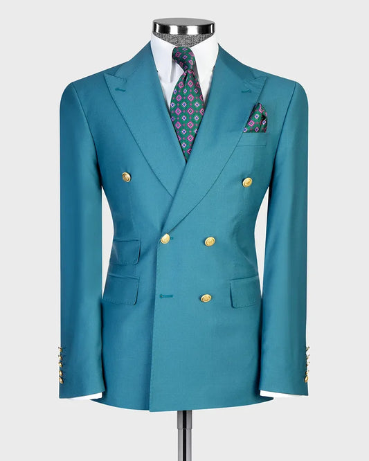 Double-breasted 2-piece Suit