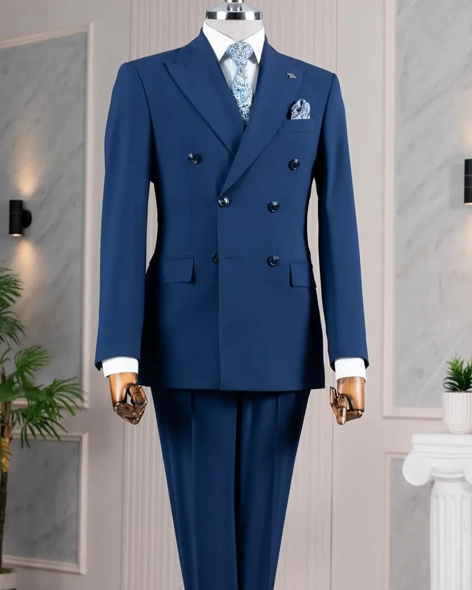 Double-breasted 2-piece Suit