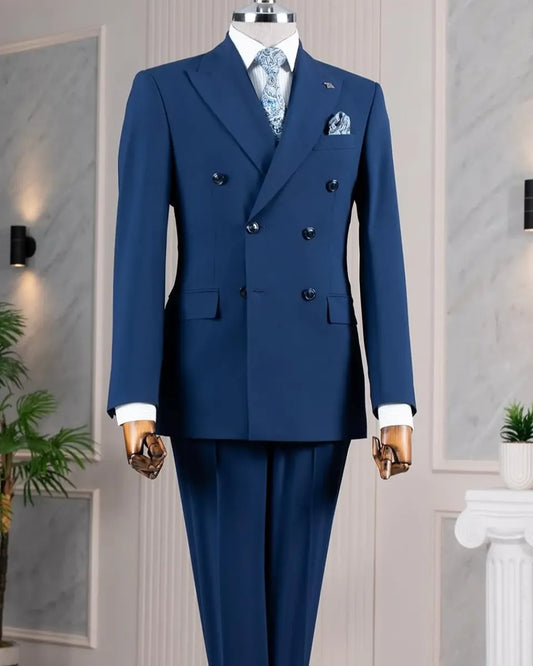 Double-breasted 2-piece Suit