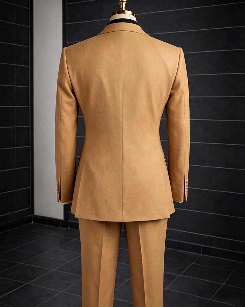 One-button Chic Lapel 2-piece Suit