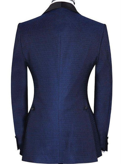 Dark Blue Tuxedo for Men – Slim Fit Prom, Wedding & Party Suit