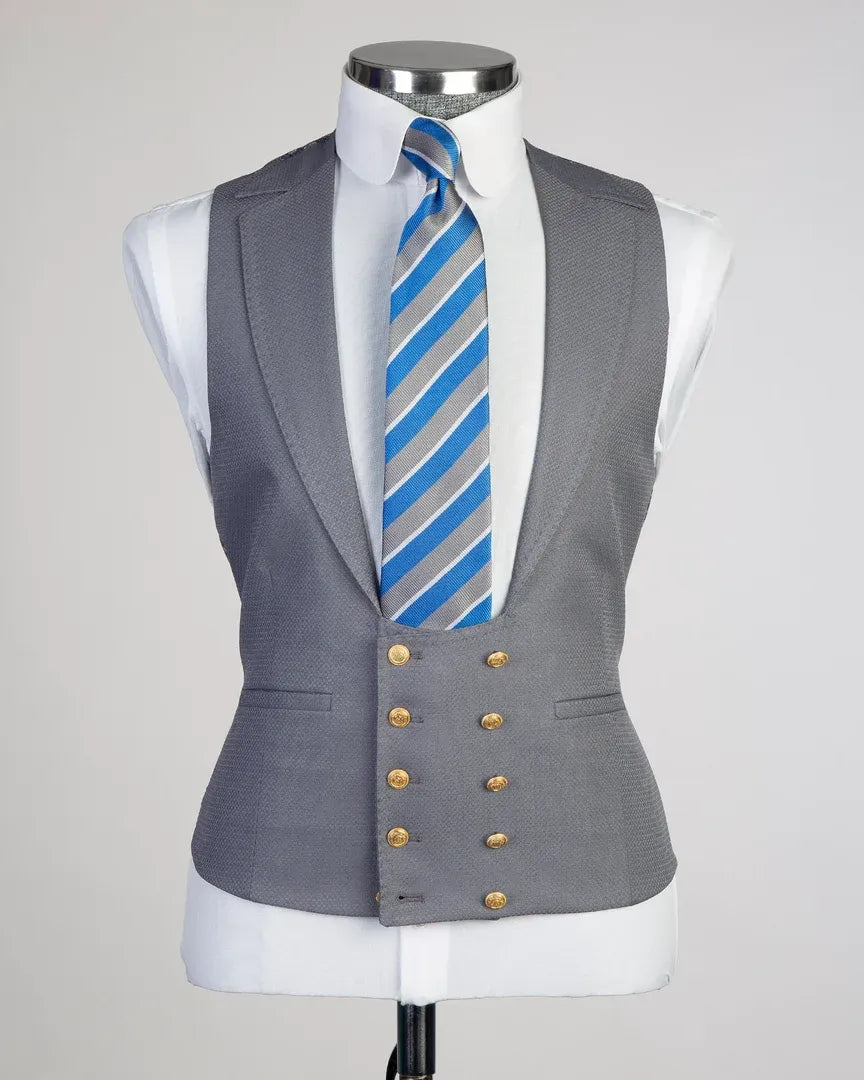 One-button 3-piece Suit