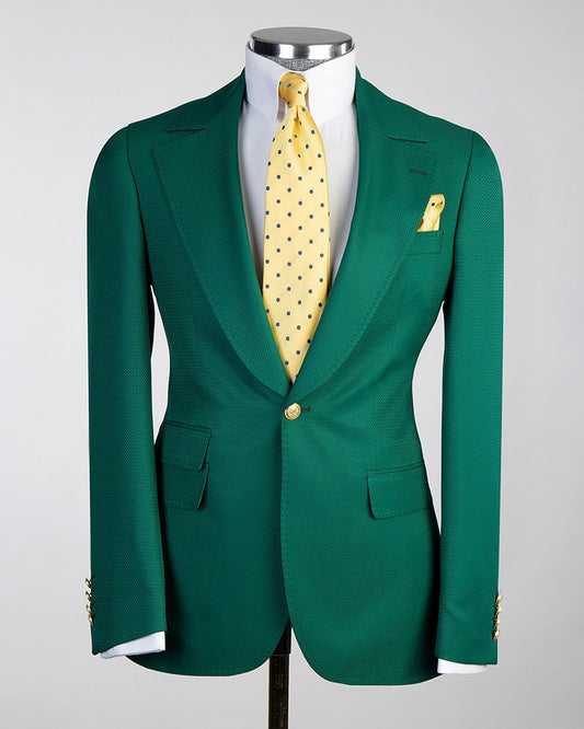 One-button 3-piece Suit