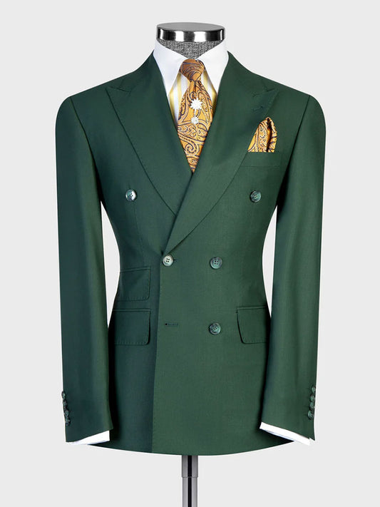 Men's Double-breasted 2-piece Suit