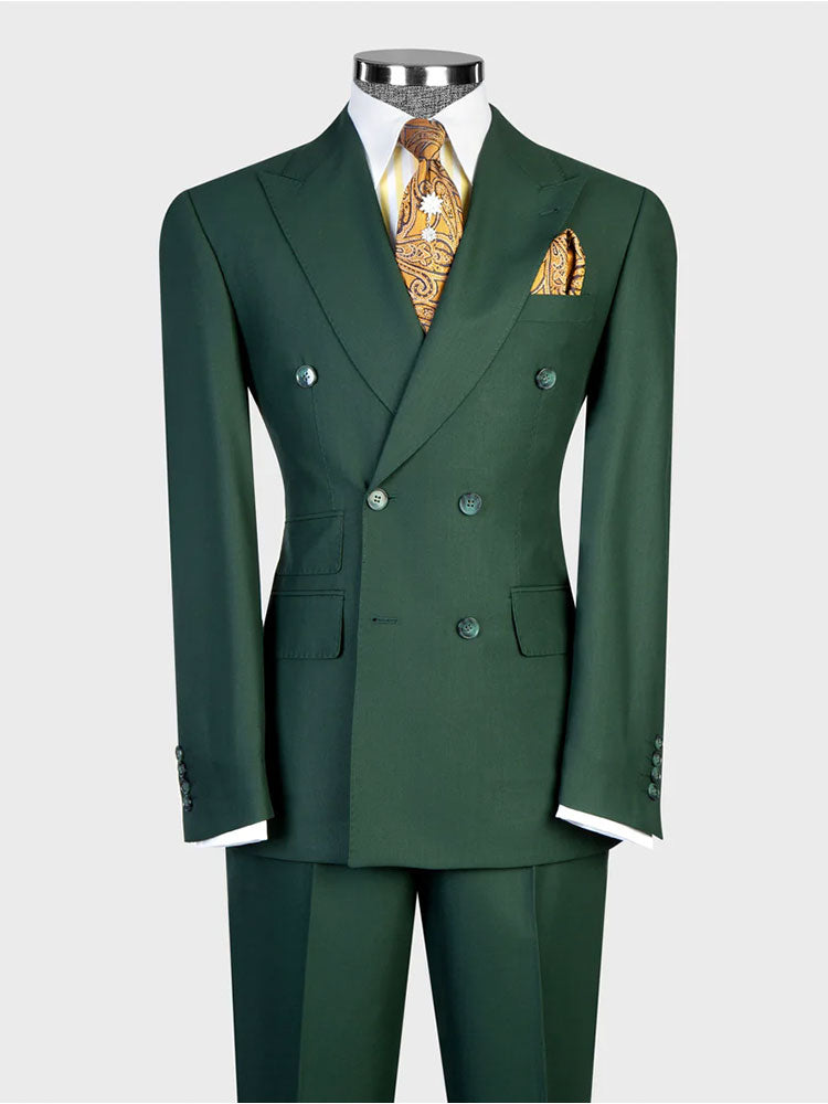 Men's Double-breasted 2-piece Suit