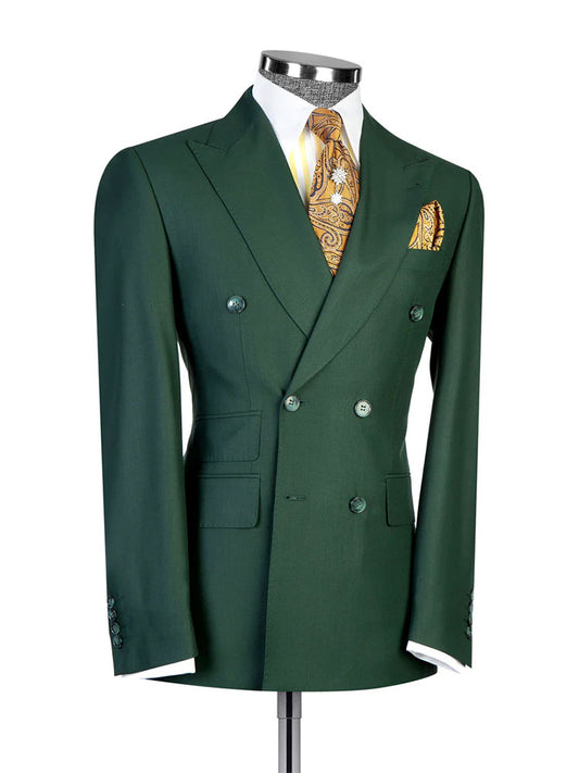 Men's Double-breasted 2-piece Suit