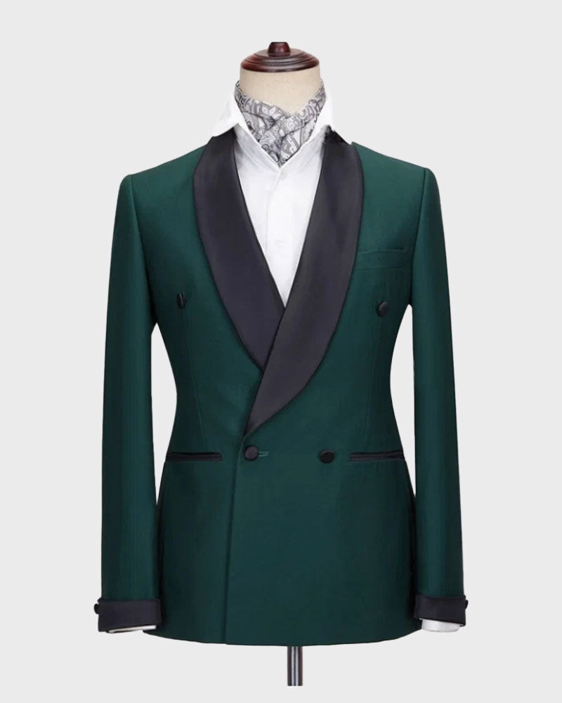Men's Shawl Lapel 2-piece Blazer Tuxedo
