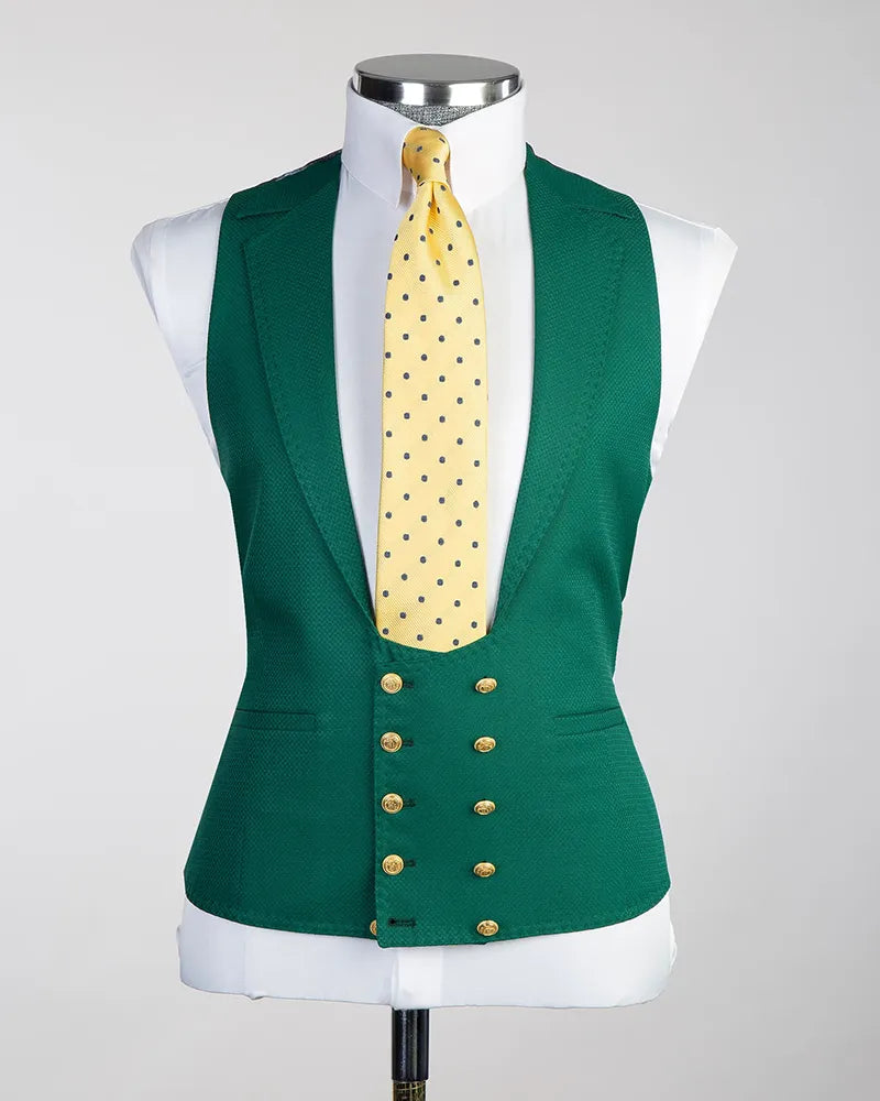 One-button 3-piece Suit