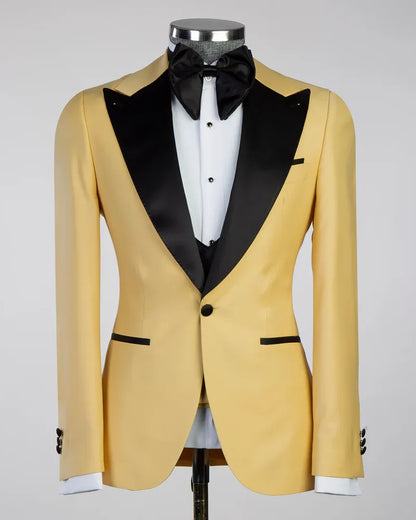 Peak Lapel 3-piece Tuxedo