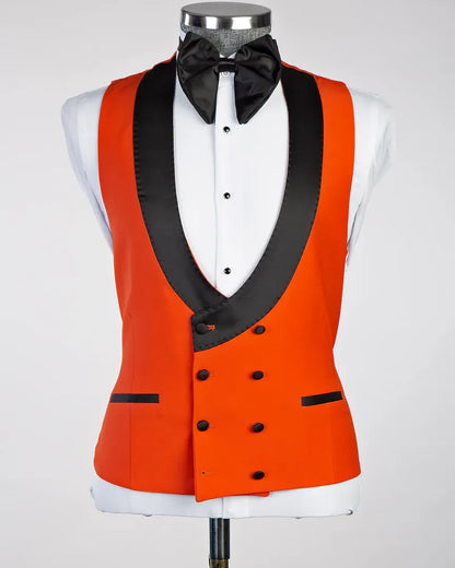 Peak Lapel 3-piece Suit
