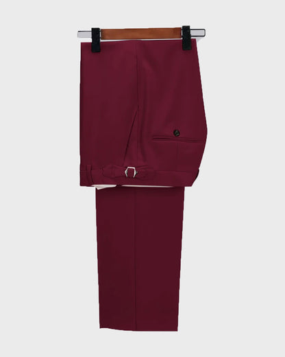 One-button Peak Lapel 2-piece Suit