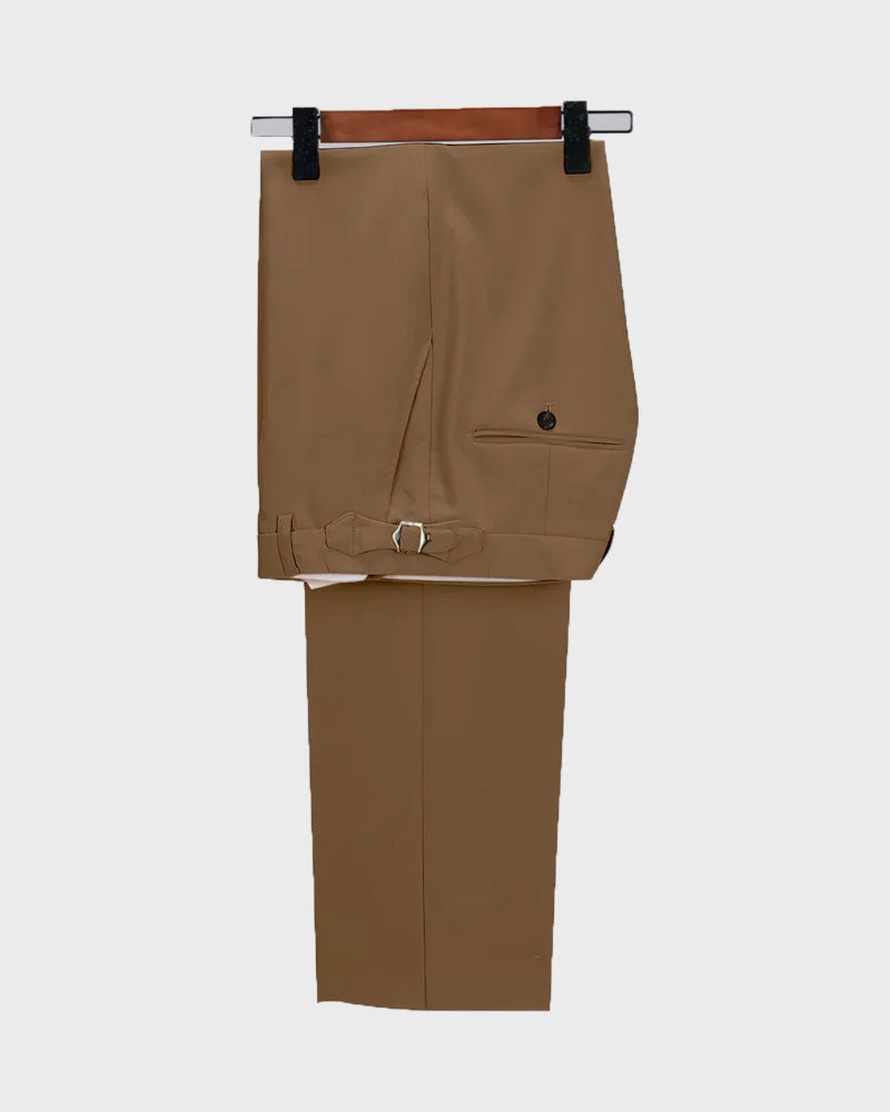 One-button Peak Lapel 2-piece Suit