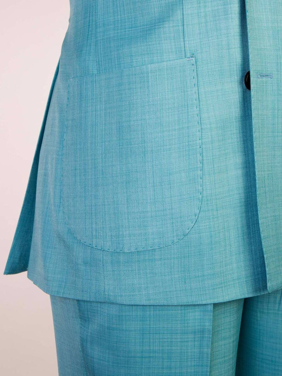 Mint Green Suit for Men – Bold Double Breasted Statement Style