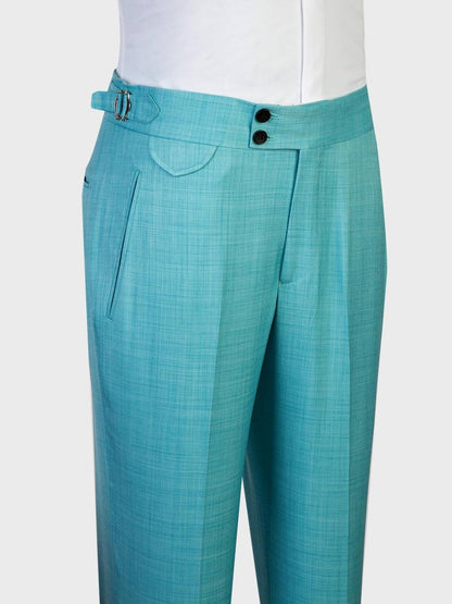 Mint Green Suit for Men – Bold Double Breasted Statement Style