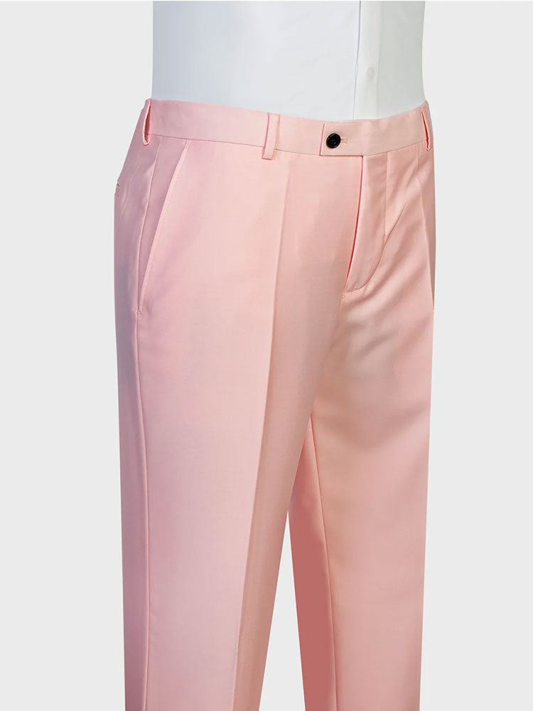 Double-breasted 2-piece Suit in Pink