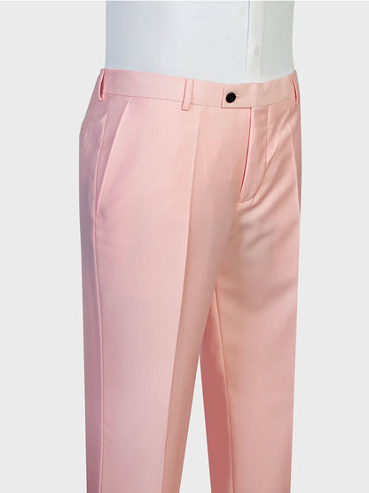 Double-breasted 2-piece Suit in Pink