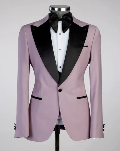 Peak Lapel 3-piece Suit