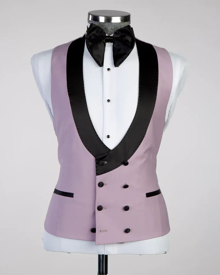 Peak Lapel 3-piece Suit