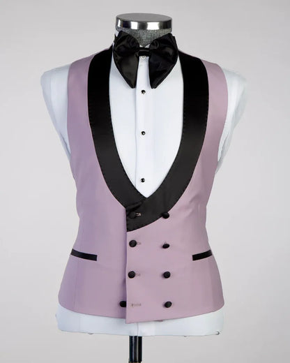 Peak Lapel 3-piece Suit